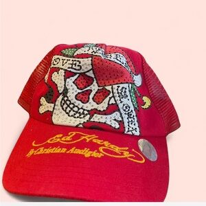 ED HARDY RED HAT